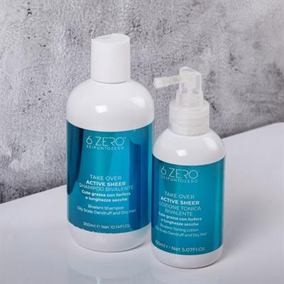 6.ZERO TAKE OVER ACTIVE SHEER SHAMPOO