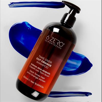 6.ZERO TAKE OVER OUT ORANGE SHAMPOO 500ML