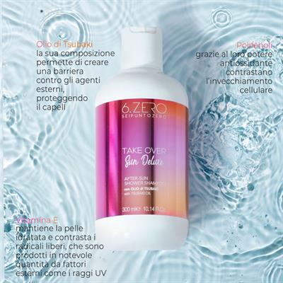 6.ZERO SUN DELUXE SHAMPOO DOCCIA 300ML