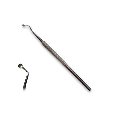 NONPLUSULTRA SPECILLO INOX PUNTA CURVA A DESTRA