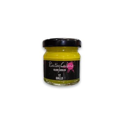GLAMOUR NAILS ACRILICO N.12 GIALLO 40ML