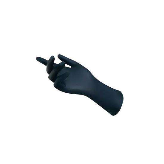 RAYS GUANTO GLOVELY IN NITRILE NERO 100PZ TAGLIA L