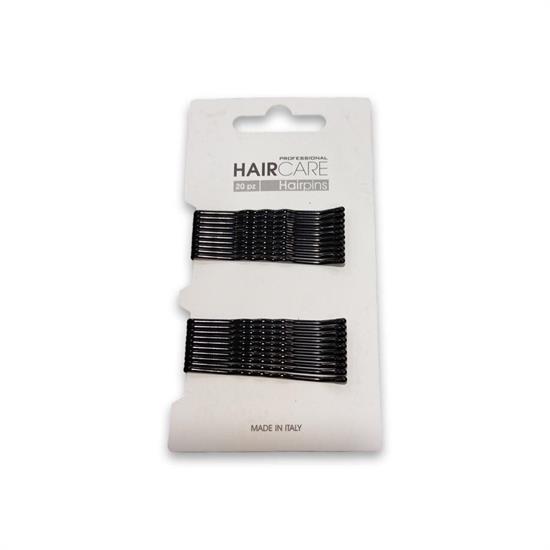 PROFESSIONAL FERMAGLIO ONDULATO NERO CONF.20 PZ