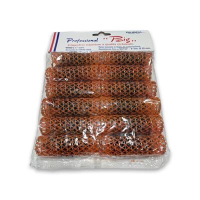 GIUBRA BIGODINI RETE PROFESSIONAL BIG ARANCIO 22MM CONF 12PZ