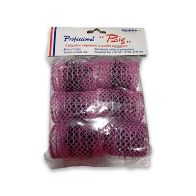 GIUBRA BIGODINI RETE PROFESSIONAL BIG VIOLA 45MM CONF 6PZ