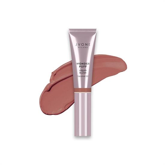 JVONE MILANO DREAMERS COLLECTIONS WONDER PUFF LIQUID BLUSH N°02