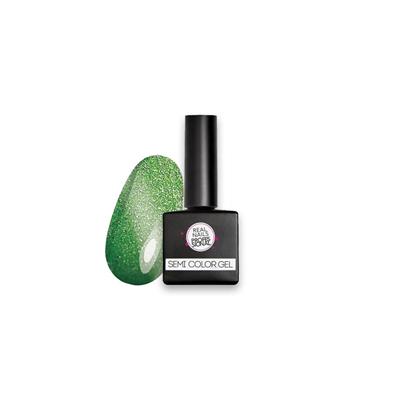 REAL NAILS SEMI COLOR GEL CAT EYE FLUO N.1 12ML