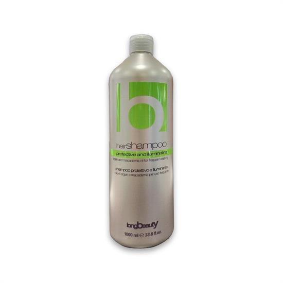 LONGBEAUTY SHAMPOO 1000ml OLI DI ARGAN E MACADAMIA USO FREQUENTE