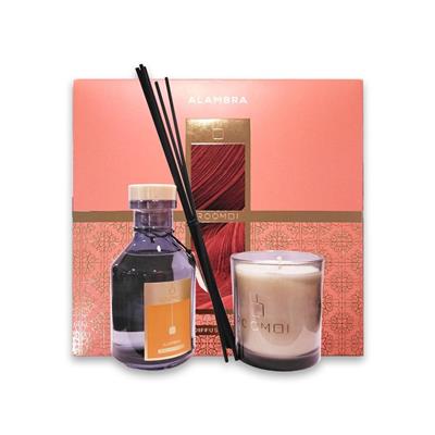 ROOMOI DIFFUSER + CANDLE HOME ALAMBRA
