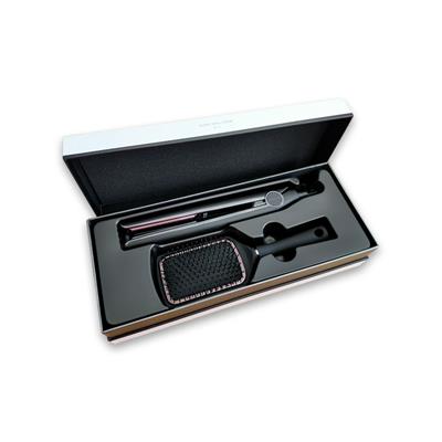 CORIOLISS BOX PIASTRA C1 + SPAZZOLA BLACK CHROME