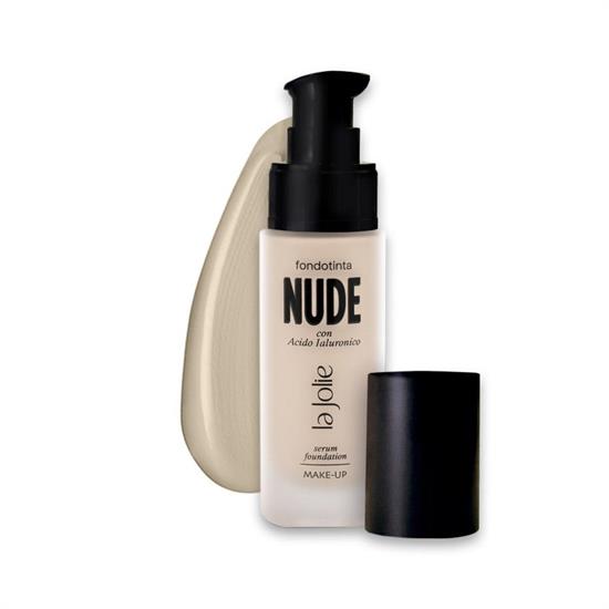 LA JOLIE FONDOTINTA NUDE LIQUIDO CON ACIDO IALURONICO 30ML