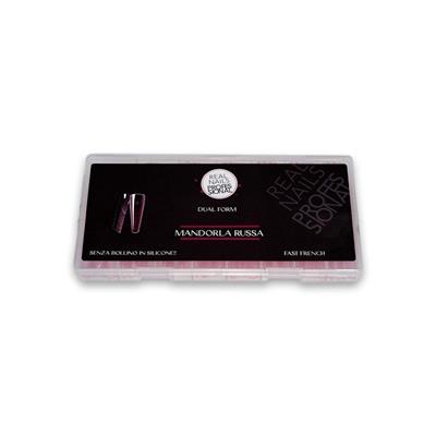REAL NAILS DUAL TIP MANDORLA RUSSA 150PZ