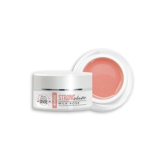 REAL NAILS GEL MONOFASICO STRONG ELASTIC MILK