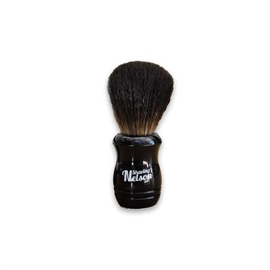 PROFESSIONAL PENNELLO BARBA SHAVING NELSON 100% SETOLE NATURALI