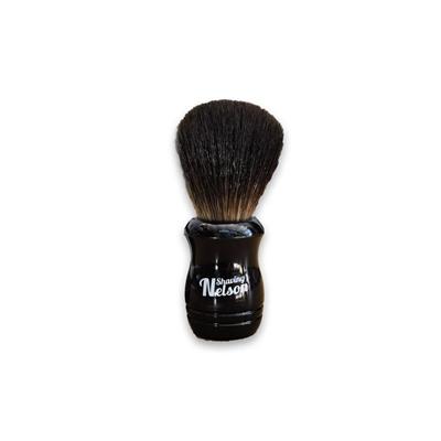 PROFESSIONAL PENNELLO BARBA SHAVING NELSON 100% SETOLE NATURALI