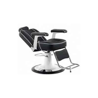 XANITALIA HAIR MALAGA POLTRONA ECO PELLE NERA BASE TONDA