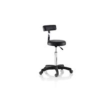 XANITALIA SGABELLO SMARTBLACK CON SCHIENALE