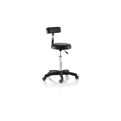 XANITALIA SGABELLO SMARTBLACK CON SCHIENALE