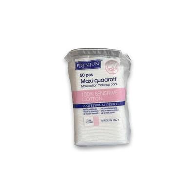 MAXI QUADROTTI MAKE UP SENSITIVE COTTON CF 50PZ