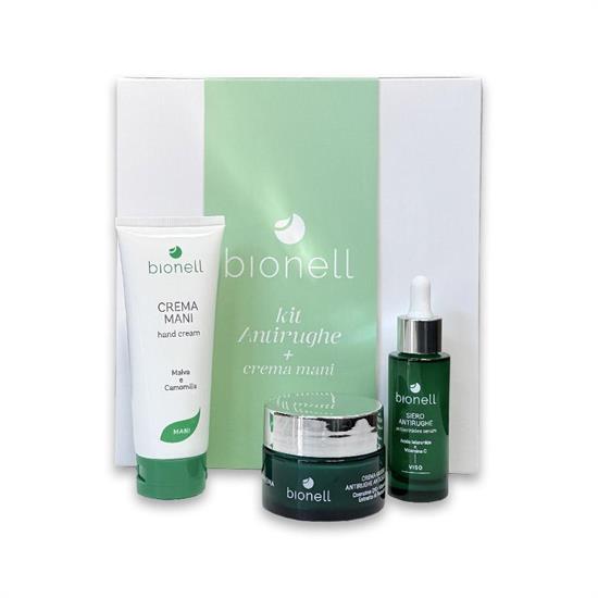 BIONELL KIT CREMA VISO + SIERO +CREMA MANI