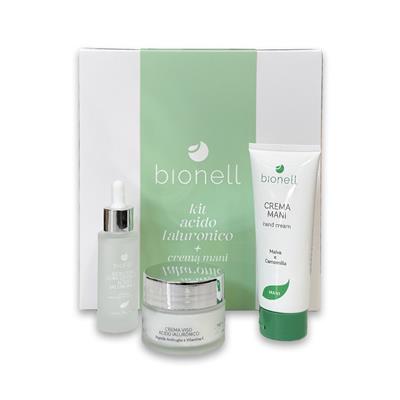 BIONELL KIT CREMA VISO + SIERO +CREMA MANI