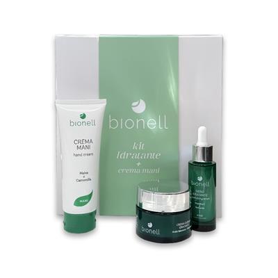 BIONELL KIT CREMA VISO + SIERO +CREMA MANI