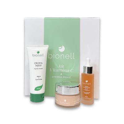 BIONELL KIT CREMA VISO + SIERO +CREMA MANI