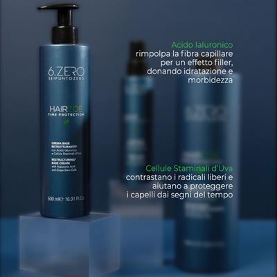 6.ZERO HAIRZOE CREMA BASE RISTRUTTURANTE 500ML