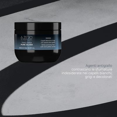 6.ZERO TAKE OVER PURE SILVER MASCHERA 500ML