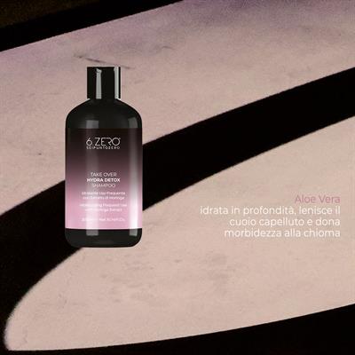 6.ZERO TAKE OVER HYDRA DETOX SHAMPOO USO FREQUENTE 300ML