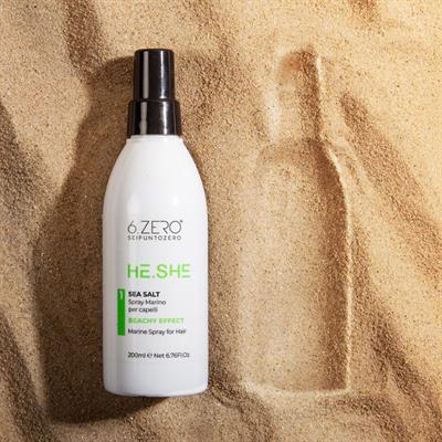 6.ZERO HE.SHE SEA SALT SPRAY EFFETTO SPIAGGIA 200ML