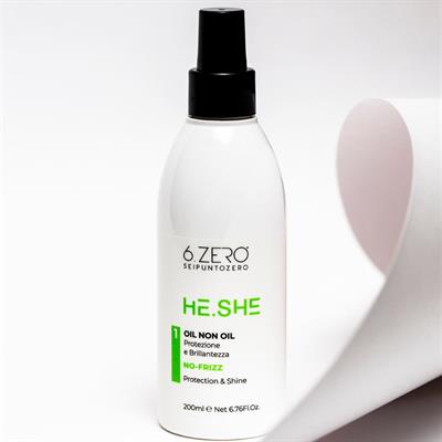6.ZERO HE.SHE OIL NON OIL ANTI-CRESPO 200ML