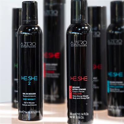 6.ZERO HE.SHE GEL IN MOUSSE 300ML