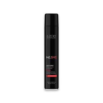 6.ZERO HE.SHE LACCA SPRAY VOLUMIZZANTE ANTI-UMIDITA' 500ML