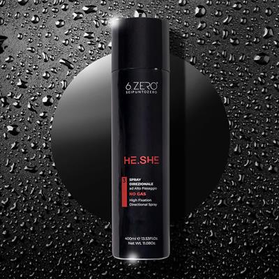 6.ZERO HE.SHE LACCA SPRAY DIREZIONALE NO GAS 400ML