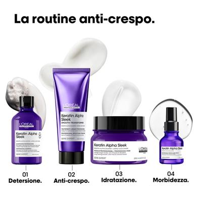 L'OREAL PROFESSIONNEL KERATIN ALPHA SLEEK MASCHERA