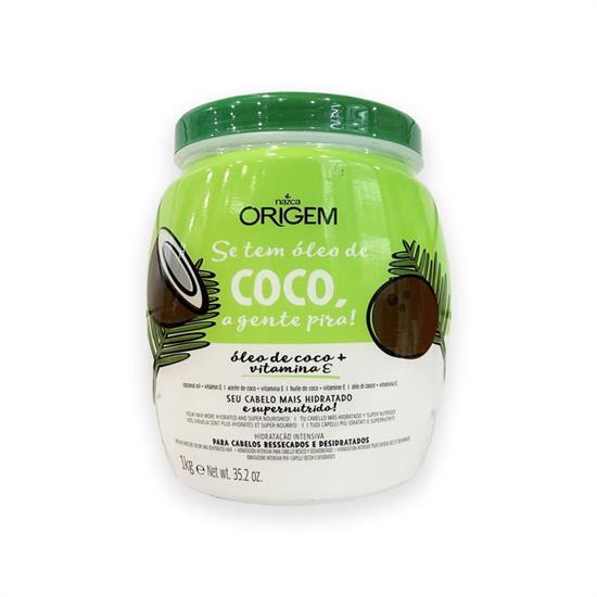 ORIGEM CREMA OLIO DI COCCO E VITAMINA E  PER CAPELLI SECCHI 1KG