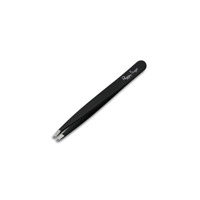 PEGGYSAGE PINZETTA PROFESSIONALE NOIR 9,5CM BECCO OBLIQUO