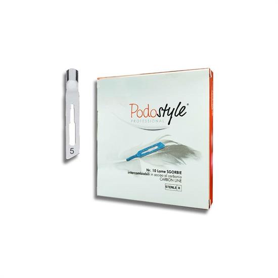 PODOSTYLE LAME AL CARBONIO N°5 10PZ
