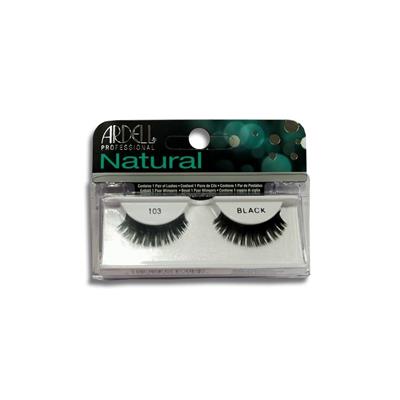 ARDEL CIGLIA FINTE NATURAL STRIP 103 BLACK