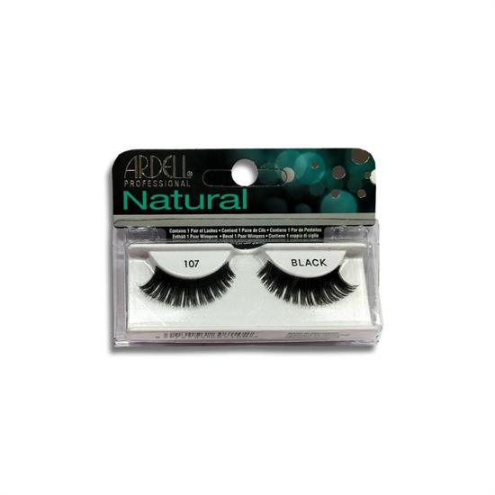 ARDEL CIGLIA FINTE NATURAL STRIP 107 BLACK