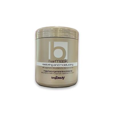 LONGBEAUTY MASCHERA 1Kg RIGENERANTE E IDRATANTE LATTE & YOGURT