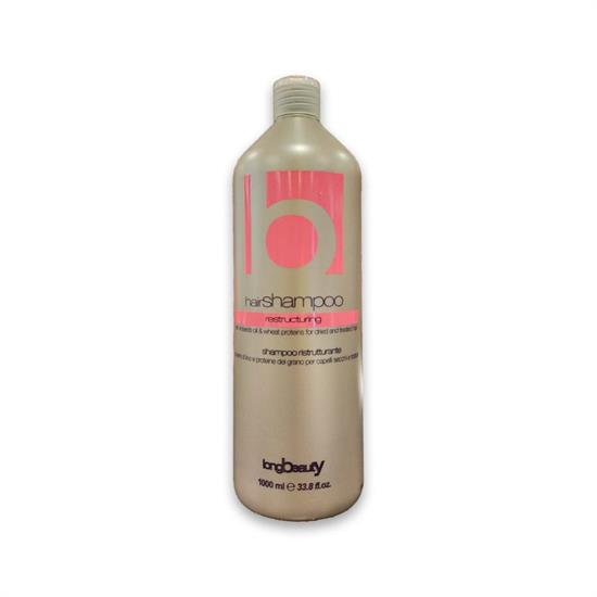 LONGBEAUTY SHAMPOO 1000ml SEMI DI LINO CAPELLI SECCHI E TRATTATI