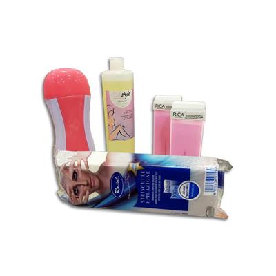 KIT CERA A RULLO PER EPILAZIONE, FRAGRANZA: TALCO