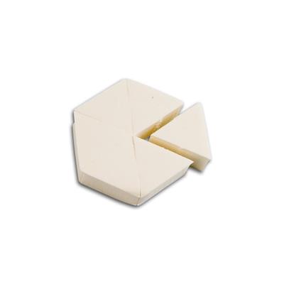 PEGGYSAGE SPUGNA TRUCCO ESAGONALE LATTICE BIANCA CONF 6PZ