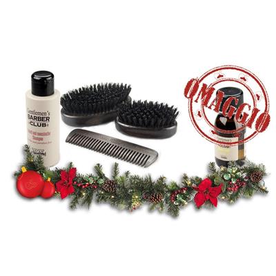 KIT BARBA:BOX SPAZZOLE EPETTINE+SHAMPOO BARBA+TONICO BARBA