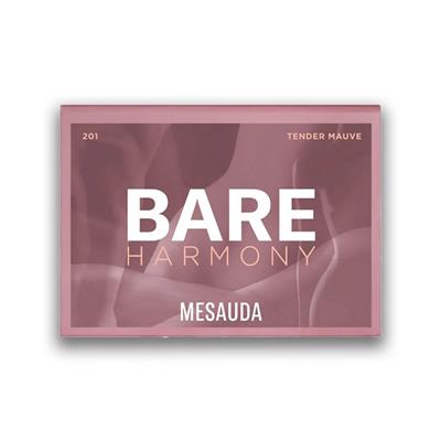 MESAUDA BARE HARMONY 2.0 PALETTE 6 OMBRETTI TENDER MAUVE N°201