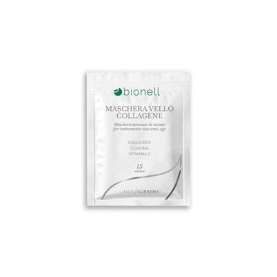BIONELL MASCHERA VELLO MONOUSO IN TESSUTO COLLAGENE 1PZ