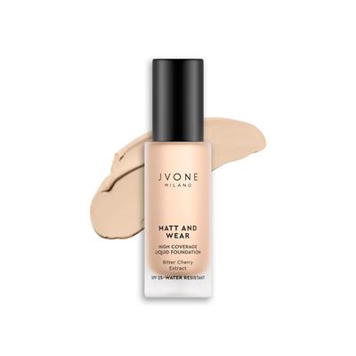 JVONE MILANO MATT AND WEAR FONDOTINTA 20ml