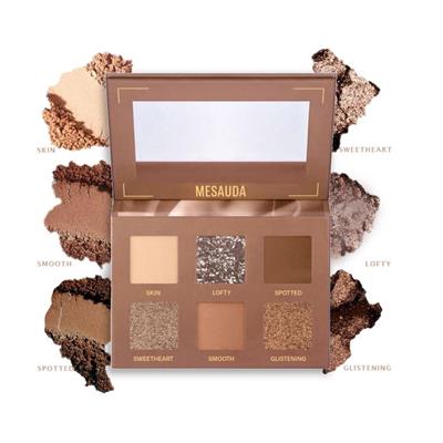 MESAUDA BARE HARMONY 3.0 PALETTE 6 OMBRETTI TIMELESS NUDE N°206